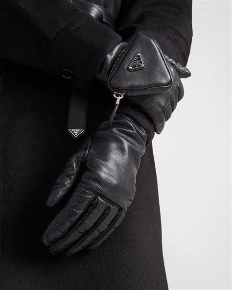 prada gloves with bag|Prada men's gloves.